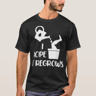 Camiseta Eu Espero Que Ele Reúna A Engraçada Amputee Humor