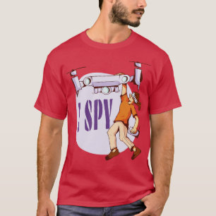 Camiseta Eu espio pilotos de drones e lanches de drone 2
