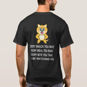 Camiseta Eu Estarei Assistindo Cada Snack Que Você Faz Slog