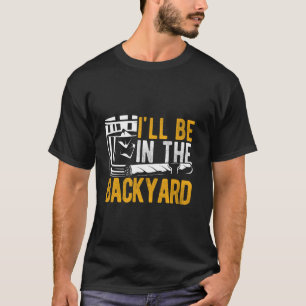 Camiseta EU ESTAREI NO Quintal Bourbon Cigarro Quintal