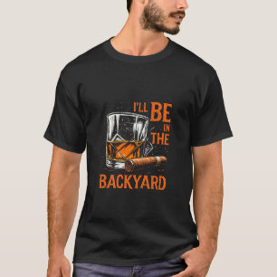 Camiseta EU ESTAREI NO QUINTAL Whiskey Cigar
