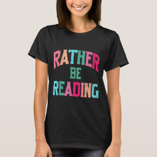 Camiseta Eu estaria lendo amante de livros engraçado leitor