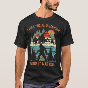 Camiseta Eu estava Distanciando Socialmente Antes de Ser Le