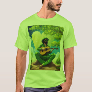 Camiseta Eu Estava Lá: Reggae Psicodélico Vibes T-Shirt