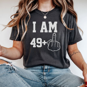 Camiseta Eu Estou 49 Piada de Aniversário Dizia