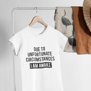 Camiseta Eu estou acordado