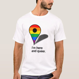 Camiseta Eu estou aqui e panasca