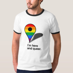 Camiseta Eu estou aqui e panasca