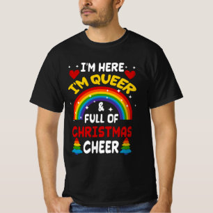 Camiseta Eu Estou Aqui Eu Estou Filha Natal LGBTQ Orgulho g