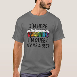 Camiseta Eu Estou Aqui Na Fila, Eu Estou Aqui, Comprar-Me U