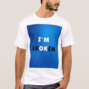 Camiseta Eu estou bêbado - Design de citação Emocional Negr