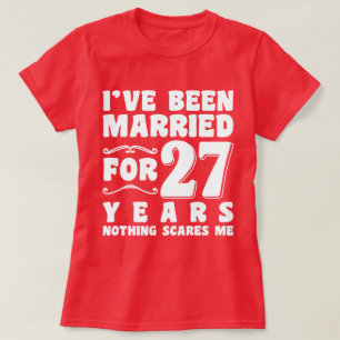 Camiseta Eu Estou Casado Há 20 Anos Festa de Casamento Dive