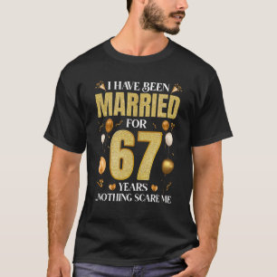 Camiseta Eu Estou Casado Há 67 Anos 67º Aniversário De Casa