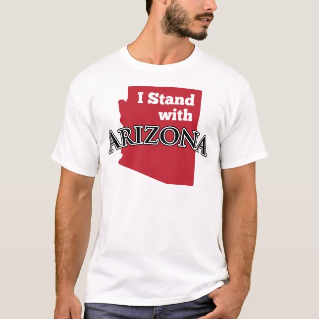 Camiseta Eu estou com arizona (Frente)