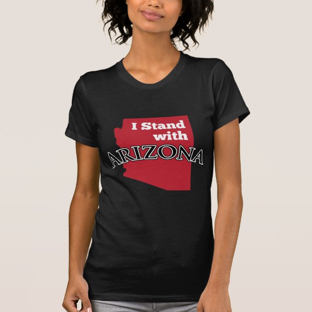 Camiseta Eu estou com arizona (Frente)
