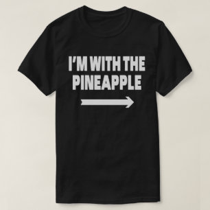 Camiseta Eu estou com Casais de jogo fáceis de Halloween