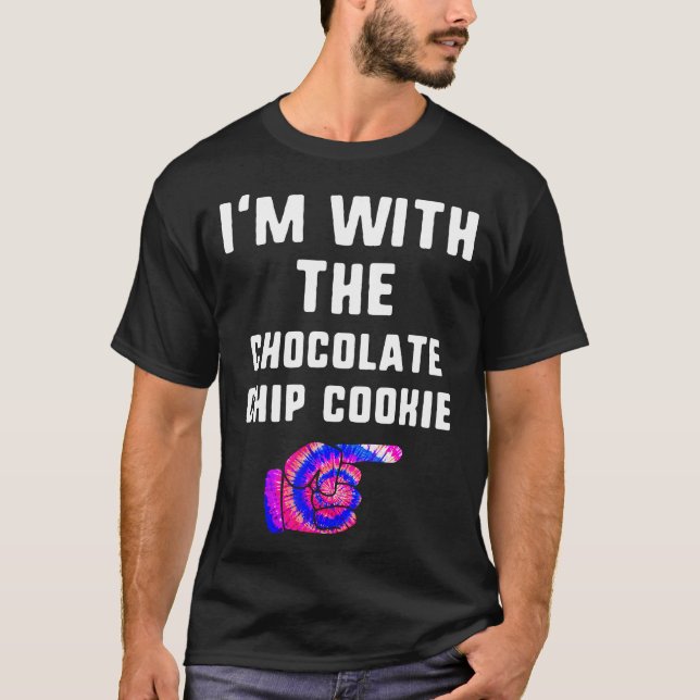 Camiseta Eu Estou Com Chip Cookie Tie Dye (Frente)
