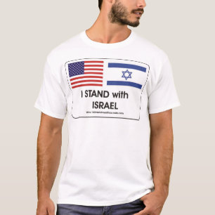Camiseta Eu estou com Israel