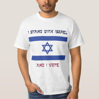 Camiseta Eu estou com Israel