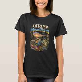 Camiseta Eu Estou Com Minnesota