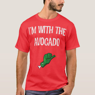 Camiseta Eu Estou Com O Avocado Preguiçoso Halloween Corres