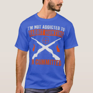 Camiseta Eu Estou Comprometido A Caça De Coelhos Engraçado