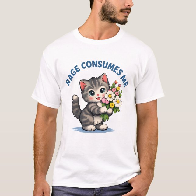 Camiseta Eu Estou Consumido pela Raiva (Frente)