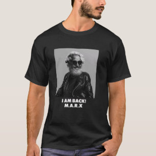 Camiseta EU ESTOU DE VOLTA, Karl Marx, comunista, Marx lega