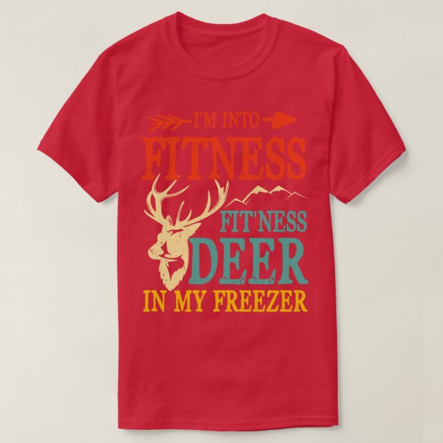 Camiseta Eu Estou Em Ness Deer In Freezer (Frente do Design)