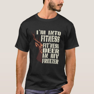 Camiseta Eu estou em veado de malhação no meu freezer Long 