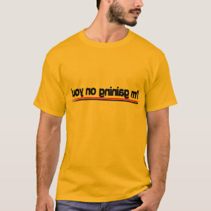 Camiseta Eu estou ganhando em você! T-shirt Dourado