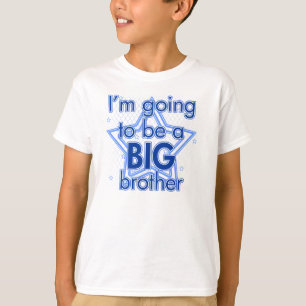 Camiseta Eu estou indo ser um t-shirt das crianças do big