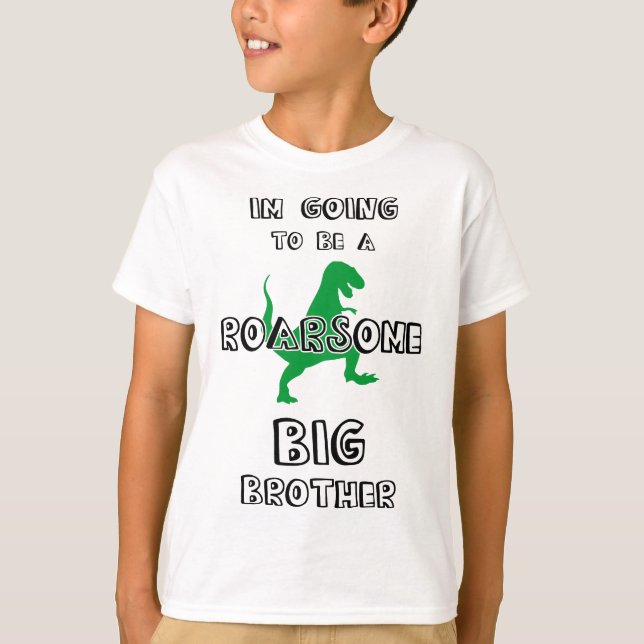 Camiseta Eu estou indo ser um t-shirt do big brother de (Frente)