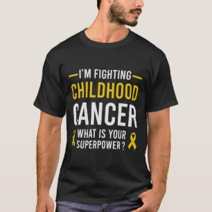 Camiseta Eu estou lutando contra o Cancer infantil O que é