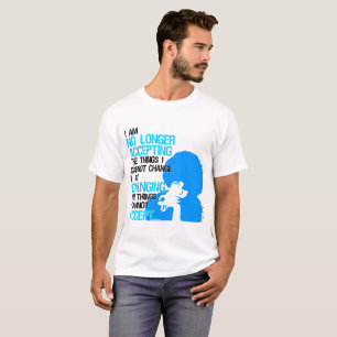 Camiseta Eu estou mudando o t-shirt básico dos homens das