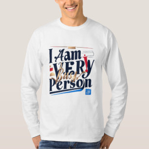 Camiseta Eu Estou Muito Ocupado De Camisa-T