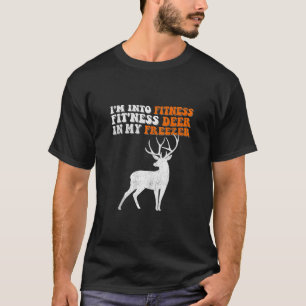 Camiseta Eu estou na Ajustado Malhação de Veado na minha pr