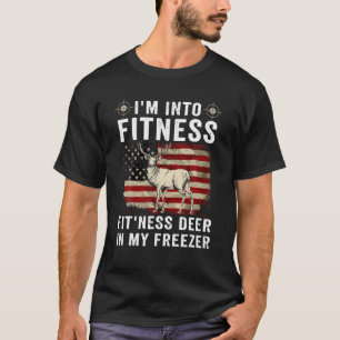 Camiseta Eu estou na Malhação Ajustado Deer no meu congelad