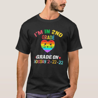 Camiseta Eu estou no Segundo na segunda-feira Pop na terça-