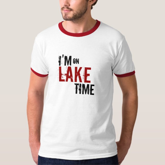 Camiseta eu estou no tempo do lago (Frente)