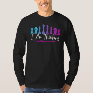 Camiseta Eu Estou Pensando Esporte Conselho Do Grande Mestr