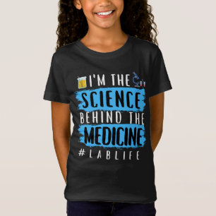 CAMISETA EU ESTOU POR TRÁS DA CIÊNCIA DA MEDICINA #VIDADELA