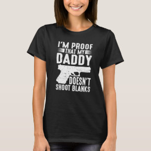 Camiseta Eu estou provando que meu Pai não atira em Vazios