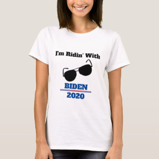 Camiseta Eu estou Ridin' com Biden em 2020
