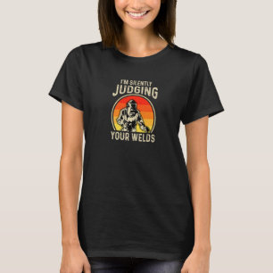 Camiseta Eu estou silenciosamente a julgar os teus casacos