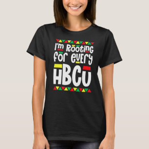 Camiseta Eu estou torcendo por cada orgulho africano da HBC