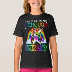 Camiseta Eu estou vomitando através do jardim de infância