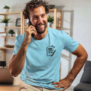 Camiseta Eu, Eu Próprio E IA, Homens de Arte Negra