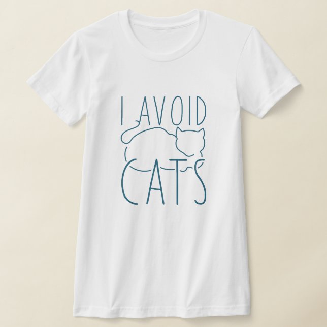 Camiseta Eu Evito Cats T-Shirt (Postura )