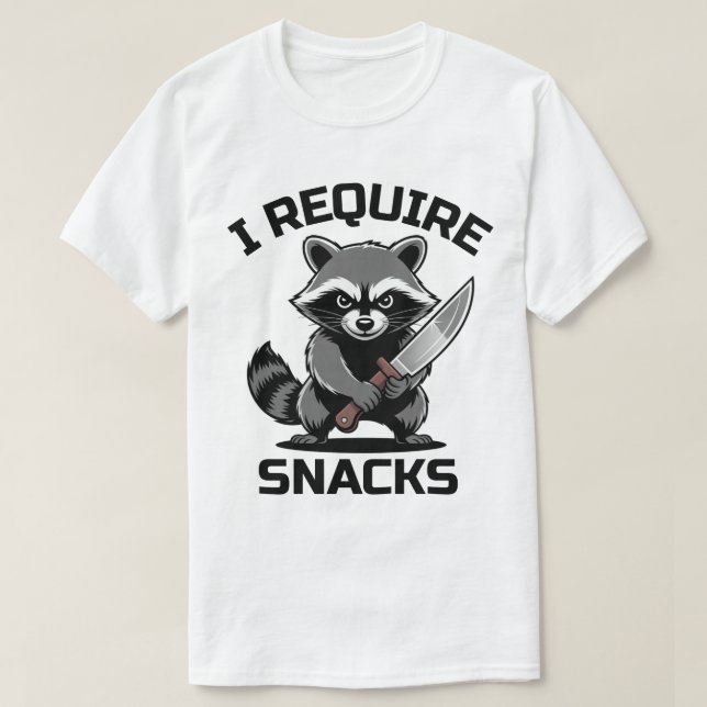Camiseta Eu Exijo Lanches (Frente do Design)